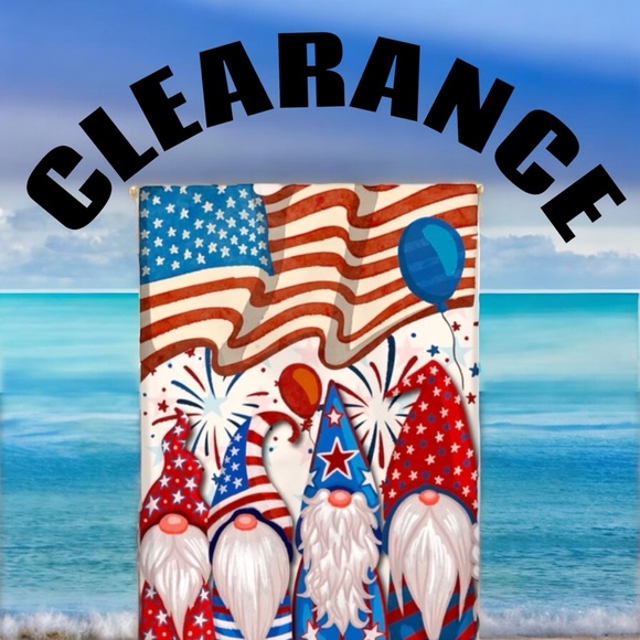 25 10X13 Poly Mailers Patriotic Gnomes USA American Flag - Picture 2 of 7